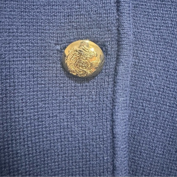Vintage 90s Lauren Ralph Lauren Navy Crest Blazer - Picture 10 of 10